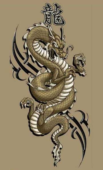 Значение тату китайский дракон (45+ Фото)