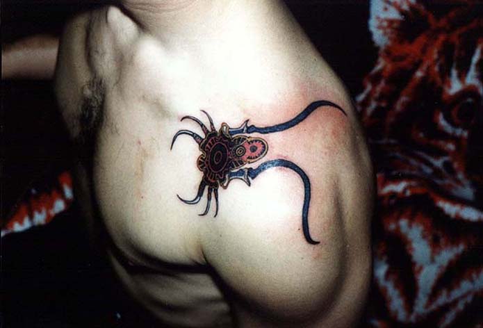 татуировка жука
