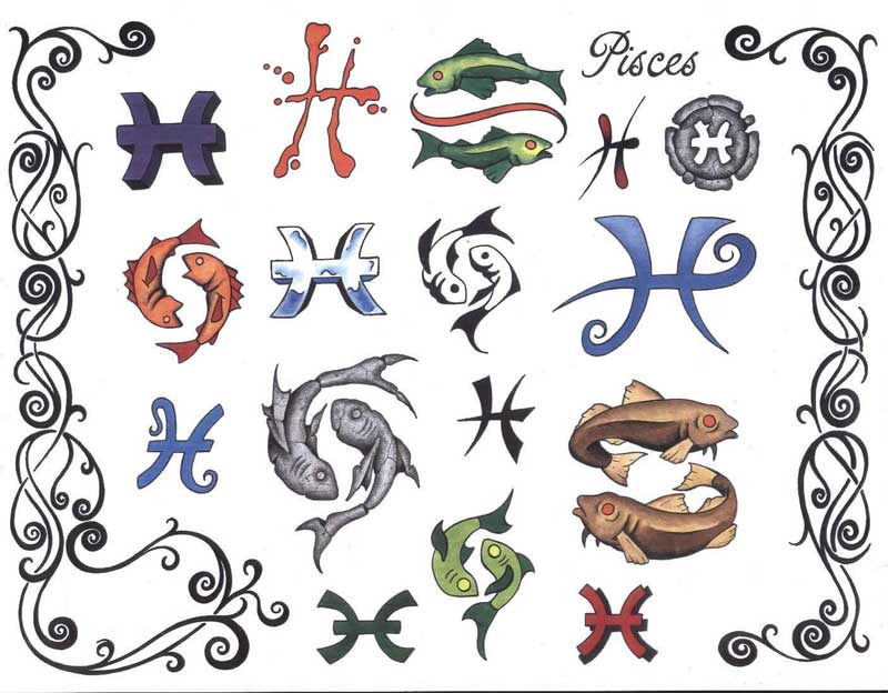 Основные значения всех знаков Зодиака в тату